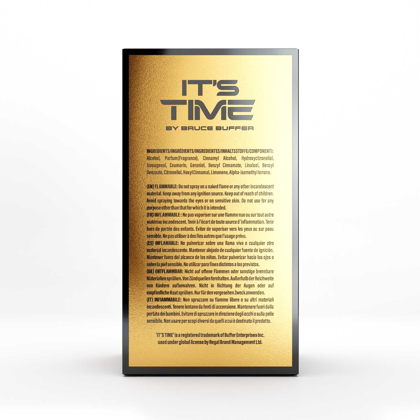 IT'S TIME By Bruce Buffer EDP 3.4 fl. oz