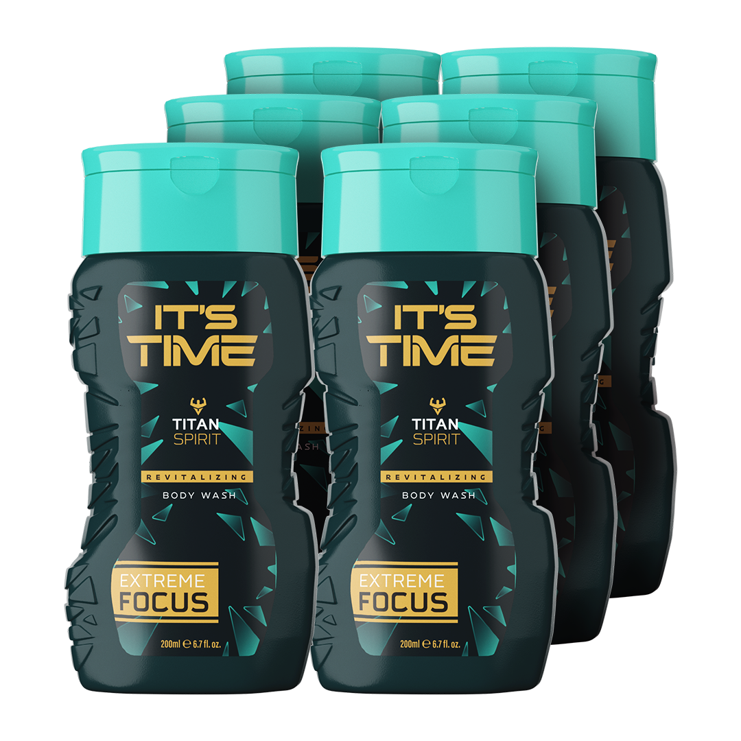 IT'S TIME Titan Spirit Body Wash (6-Pack)