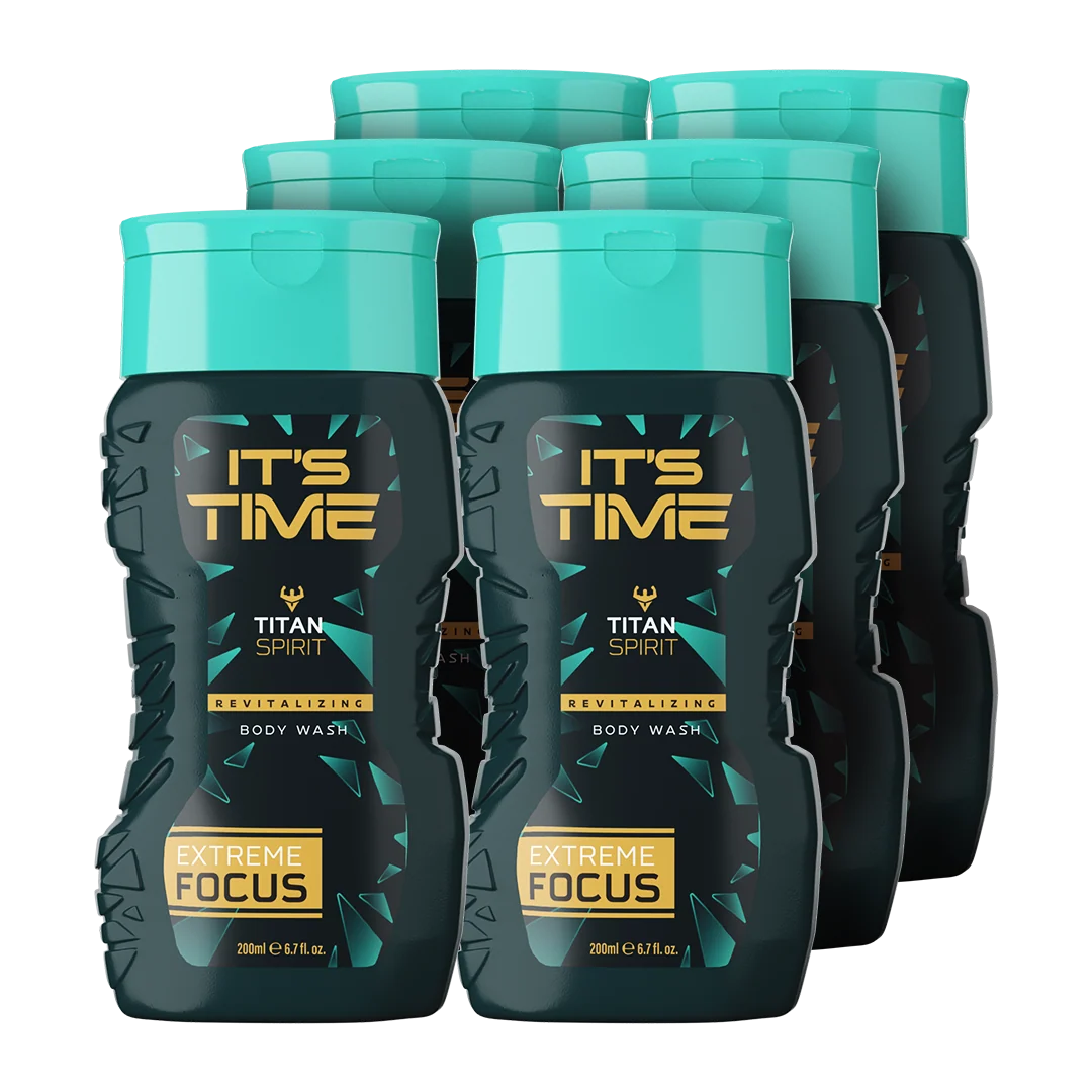 IT'S TIME Titan Spirit Body Wash (6-Pack)