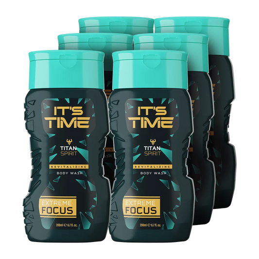 IT'S TIME Titan Spirit Body Wash (6-Pack)