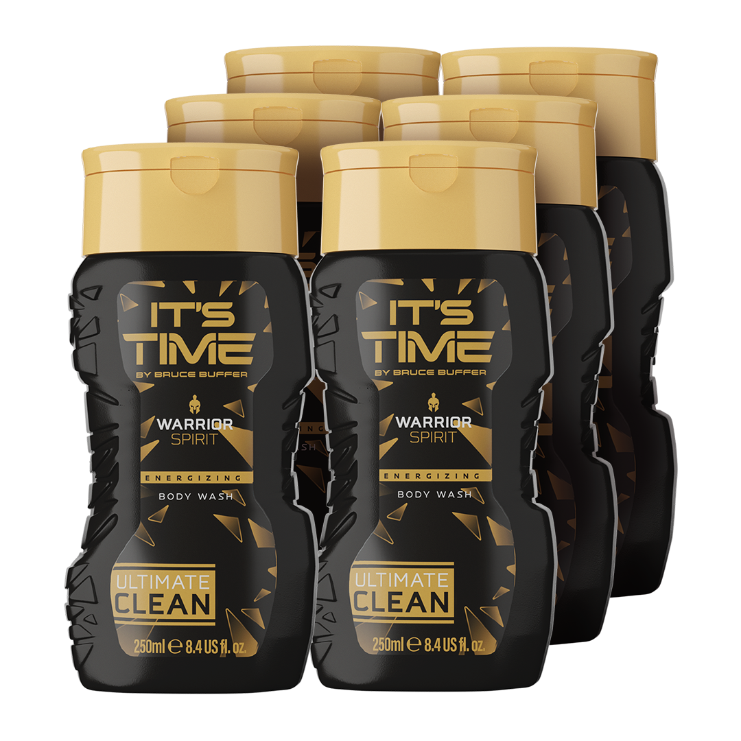 IT'S TIME Warrior Spirit Body Wash (6-Pack)
