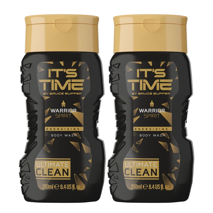 IT'S TIME Warrior Spirit Body Wash (2-Pack, 250ml)