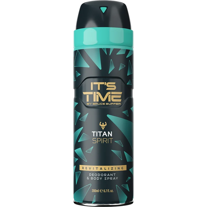 IT'S TIME Titan Spirit Deodorant & Body Spray (200ml)