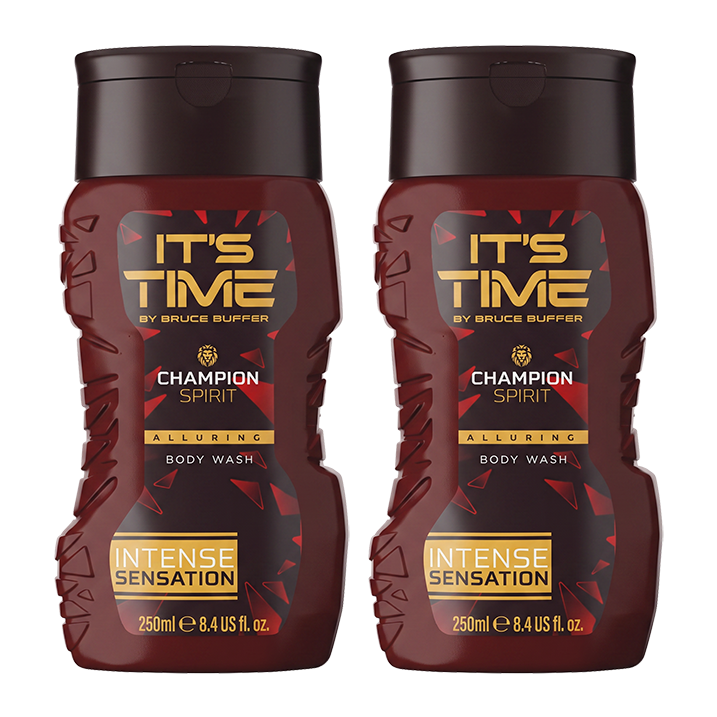 IT'S TIME Champion Spirit Body Wash (2-Pack, 250ml)