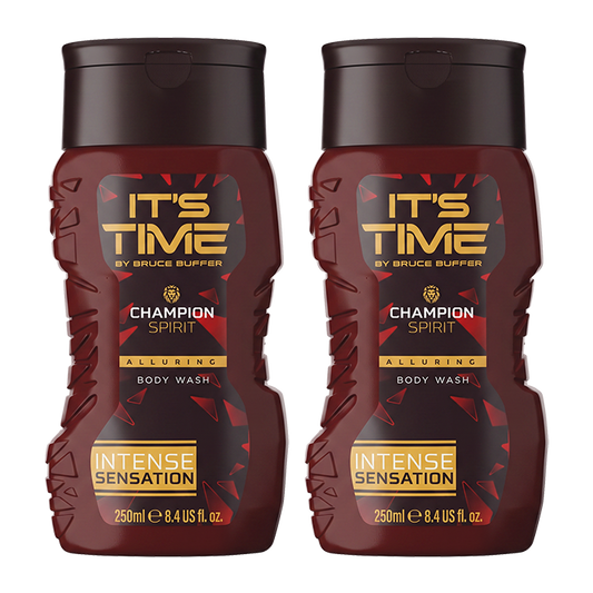 IT'S TIME Champion Spirit Body Wash (2-Pack, 250ml)