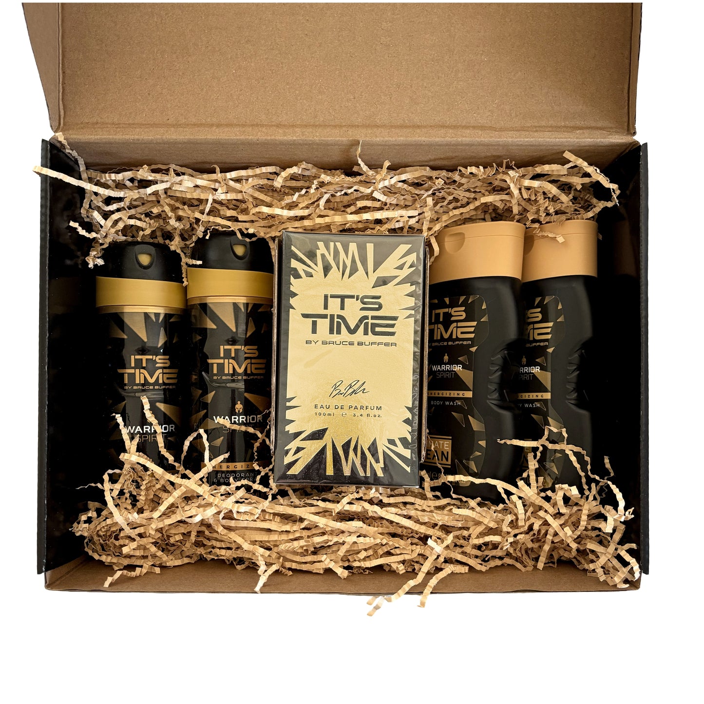 IT'S TIME By Bruce Buffer Gift Set - 5 Products