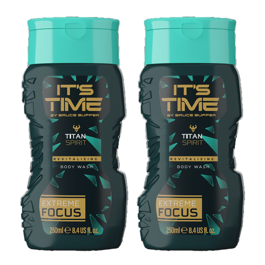 IT'S TIME Titan Spirit Body Wash (2-Pack, 250ml)
